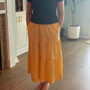Philosophy New Sunny Yellow Maxi Skirt